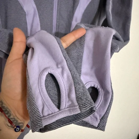 lululemon athletica Lavender Hooded Zip Utility Jacket - Picture 4 of 7